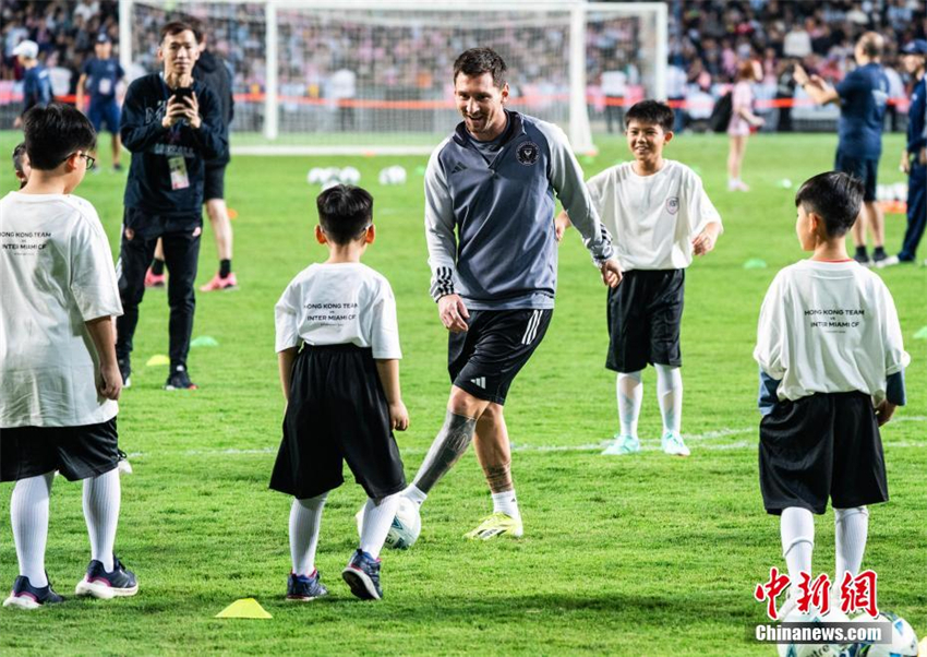 Messi lidera Inter Miami no treino internacional com jogo de estreia em Hong Kong