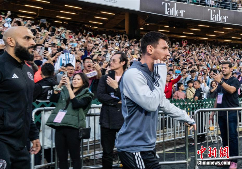 Messi lidera Inter Miami no treino internacional com jogo de estreia em Hong Kong