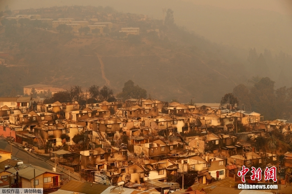 Incêndios florestais deixam 46 mortos e rasto de destruição em região turística do Chile