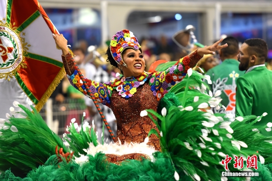 Brasil: escolas de samba campeãs desfilam no Carnaval de São Paulo