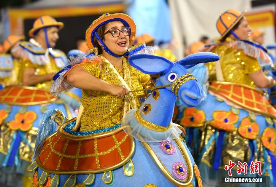 Brasil: escolas de samba campeãs desfilam no Carnaval de São Paulo