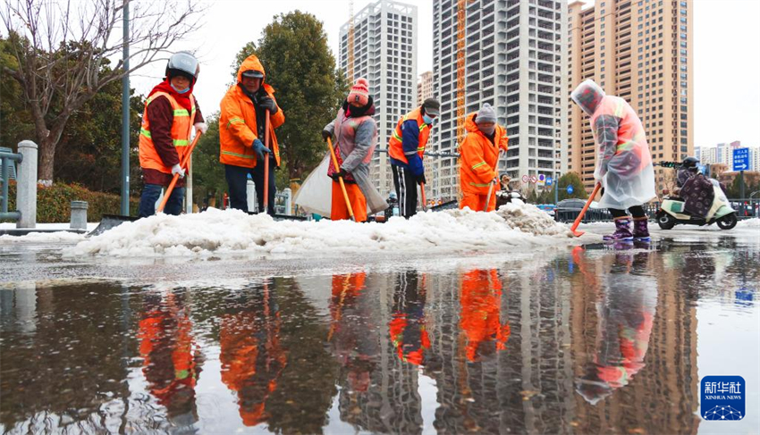 China encara de forma positiva o frio e a neve