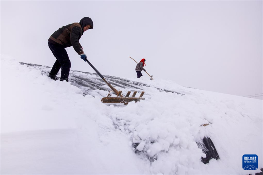 China encara de forma positiva o frio e a neve