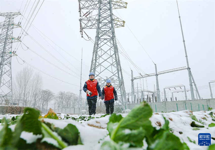 China encara de forma positiva o frio e a neve