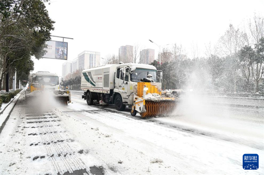 China encara de forma positiva o frio e a neve