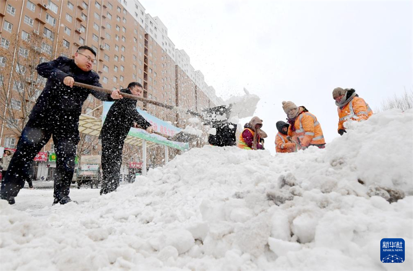 China encara de forma positiva o frio e a neve