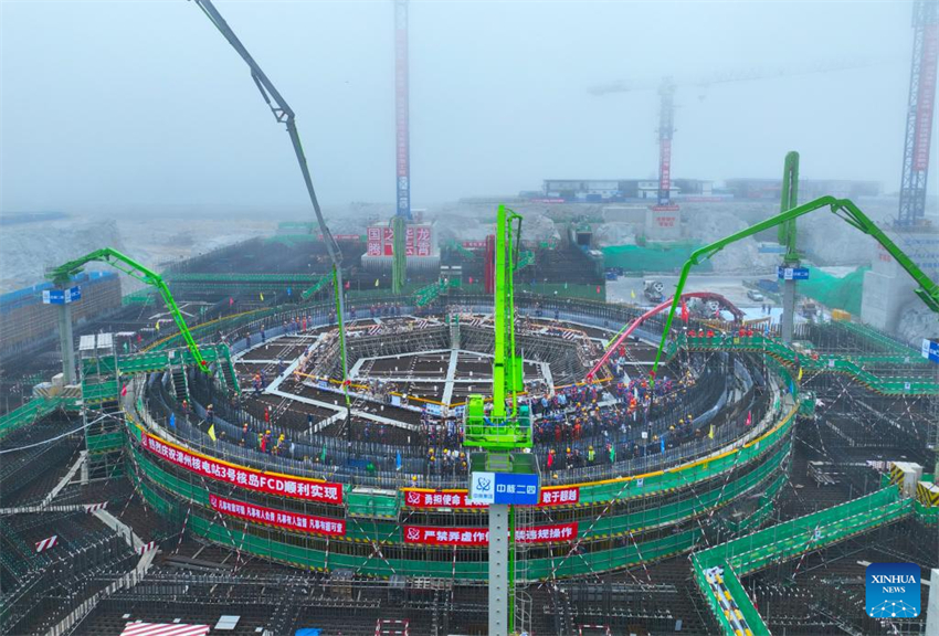China inicia construção da 2ª fase do projeto de energia nuclear de Zhangzhou