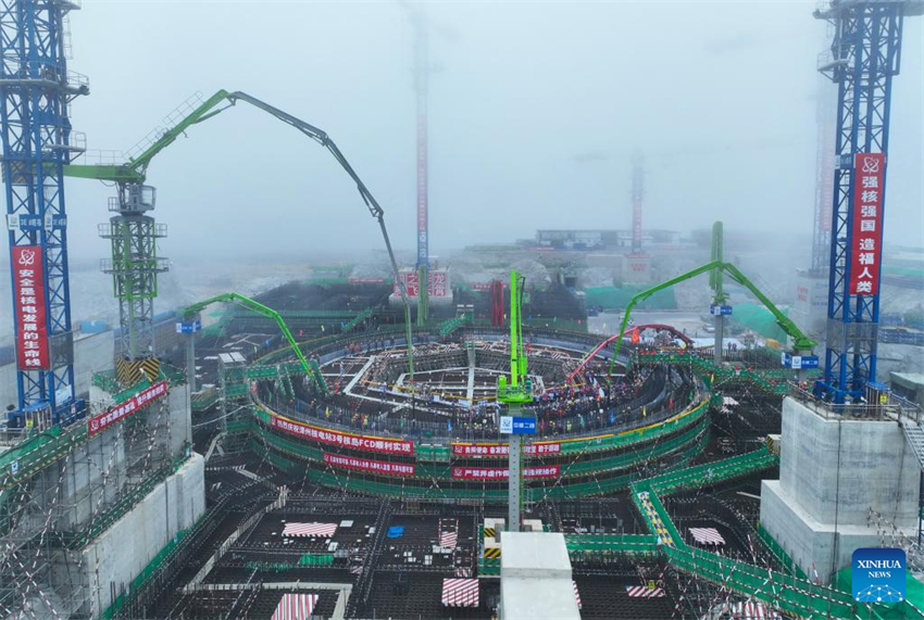 China inicia construção da 2ª fase do projeto de energia nuclear de Zhangzhou