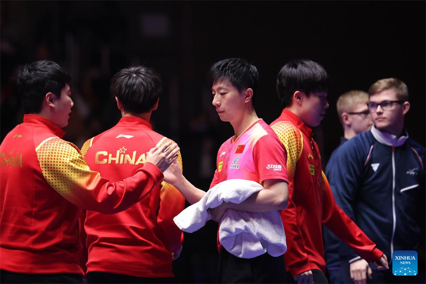 China conquista título de equipe masculina no Campeonato Mundial de Tênis de Mesa de 2024