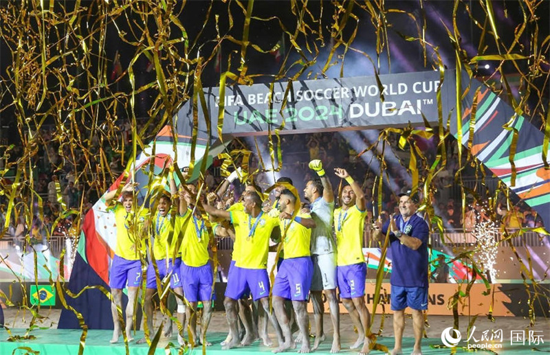 Brasil é hexacampeão da Copa do Mundo de Beach Soccer da FIFA 2024