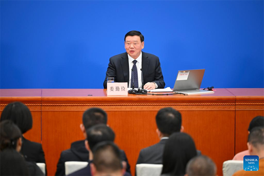 Legislatura nacional da China realiza entrevista coletiva antes da sessão anual