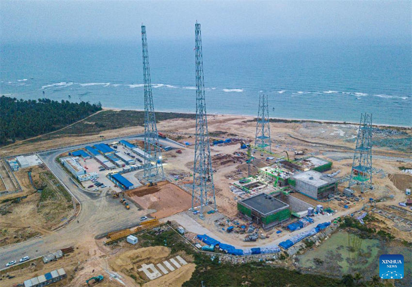 Centro de Lançamentos Aeroespaciais Comerciais de Hainan está em construção