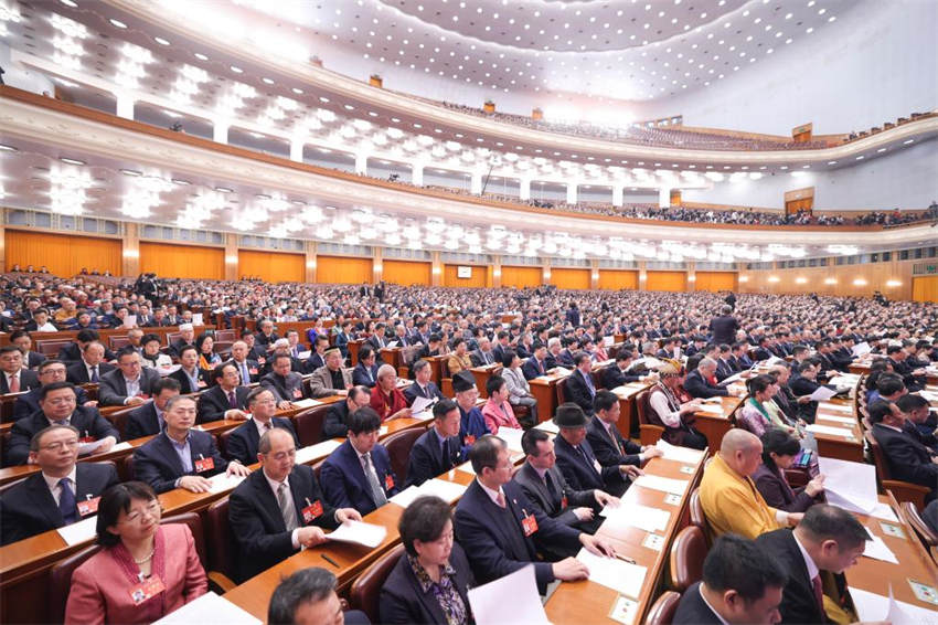 Principal órgão consultivo político da China realiza reunião de encerramento da sessão anual