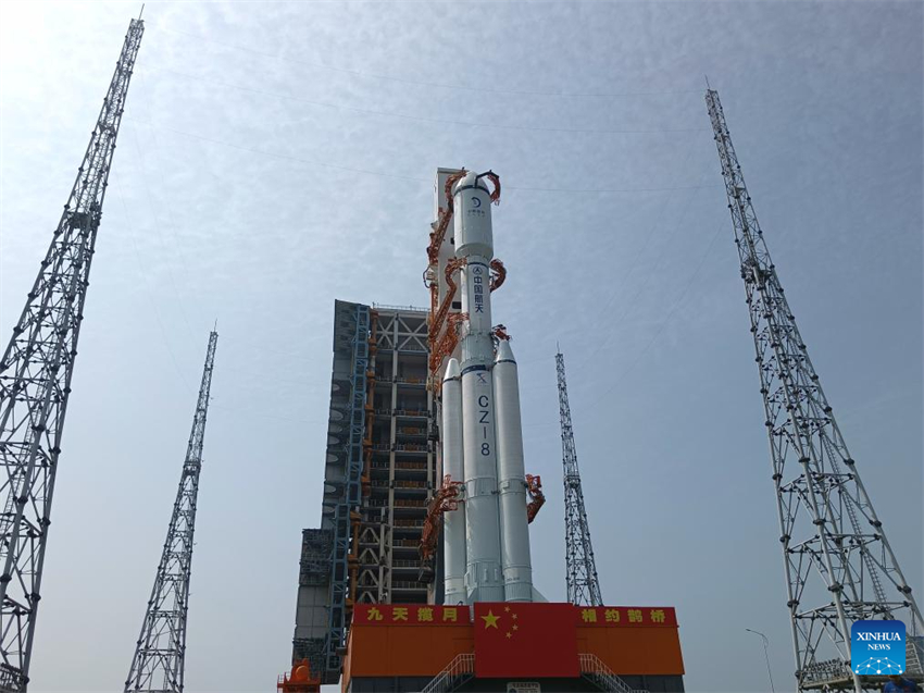 China se prepara para lançar o satélite de retransmissão Queqiao-2