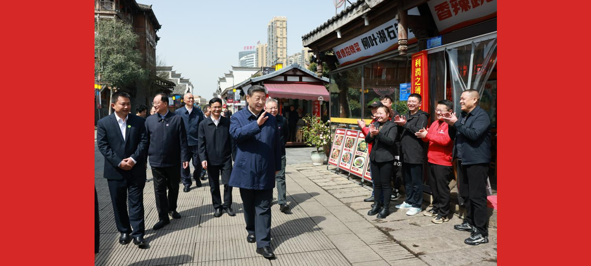Xi Jinping exorta Província de Hunan a escrever seu capítulo na modernização chinesa