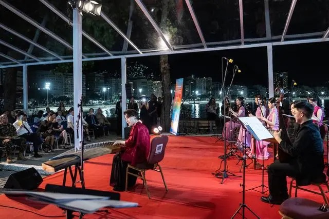 Concerto de música chinesa é realizado no Brasil