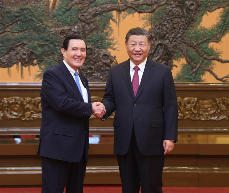 Xi Jinping reúne-se com Ma Ying-jeou em Beijing