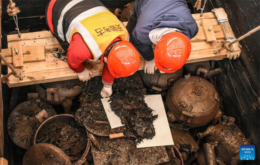 China descobre tumba do mais alto nível do Estado de Chu escavada até agora