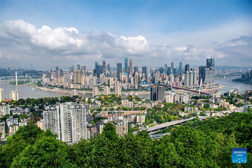 Galeria: vista da cidade de Chongqing
