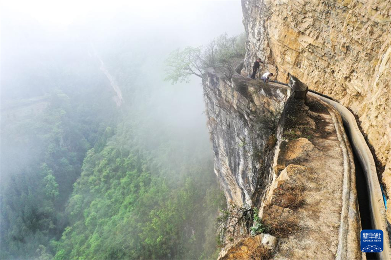 Canais de montanha impulsionam desenvolvimento do condado de Shengji, sudoeste da China