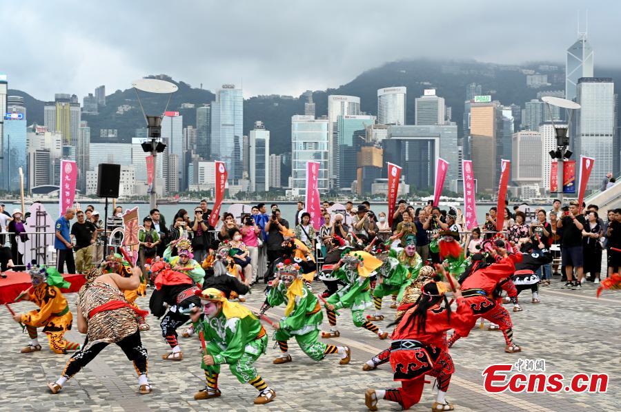Galeria: dança folclórica tradicional Yingge apresentada em Hong Kong