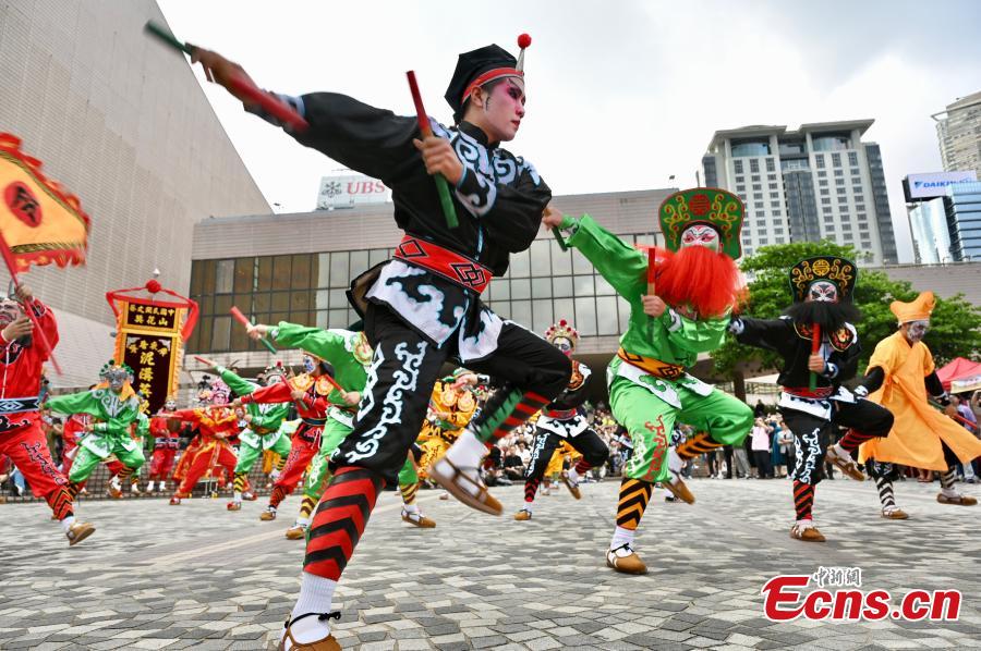 Galeria: dança folclórica tradicional Yingge apresentada em Hong Kong