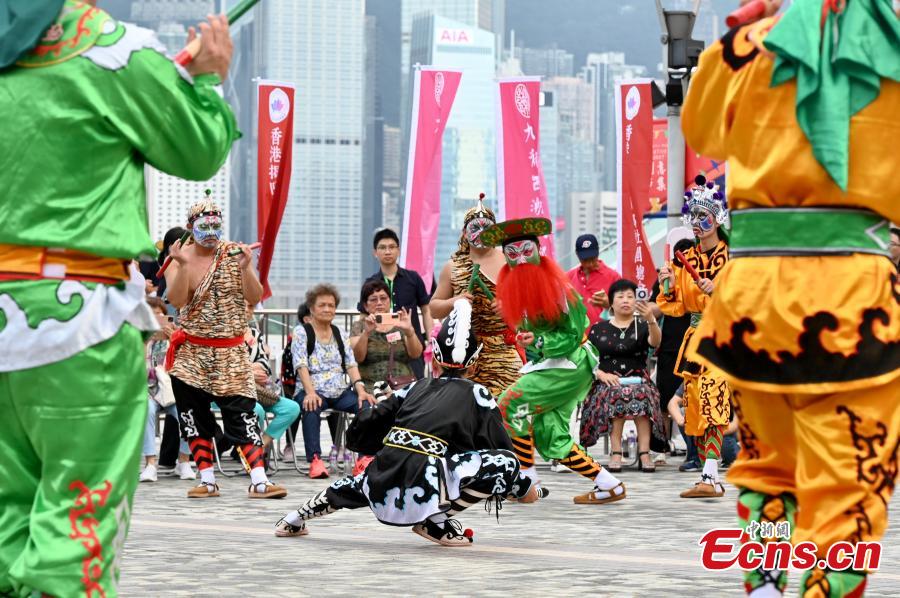 Galeria: dança folclórica tradicional Yingge apresentada em Hong Kong