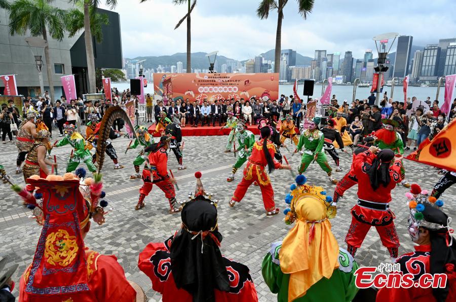 Galeria: dança folclórica tradicional Yingge apresentada em Hong Kong