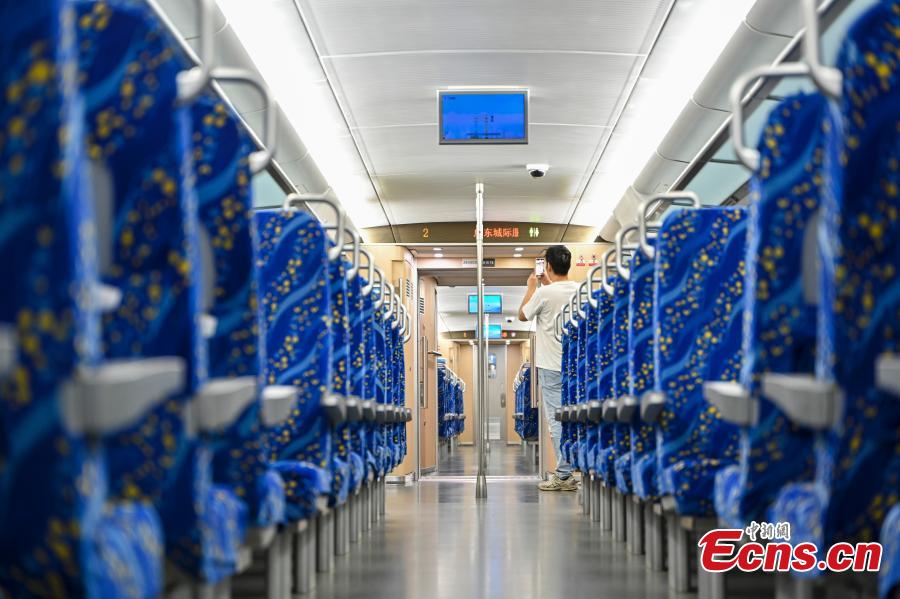 Ferrovias interurbanas em Guangdong iniciam operações experimentais