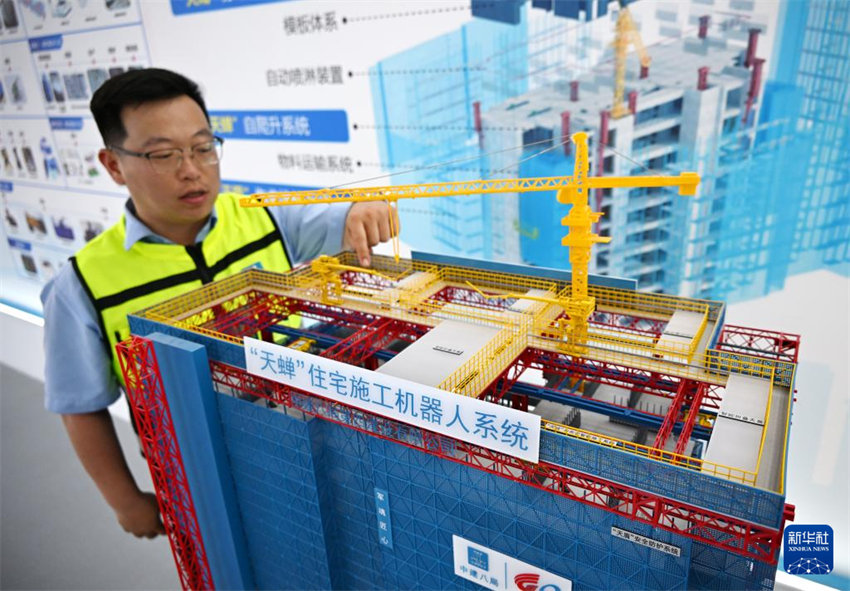 Shandong adopta sistemas robóticos na construção residencial
