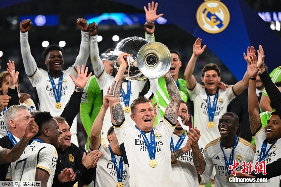 Real Madrid bate Borussia Dortmund e vence sua 15ª Champions
