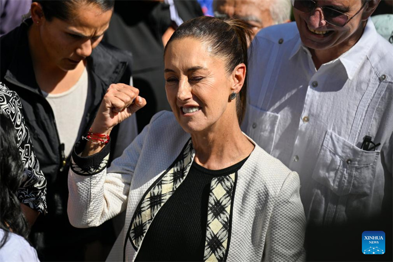 Claudia Sheinbaum declara vitória nas eleições presidenciais do México