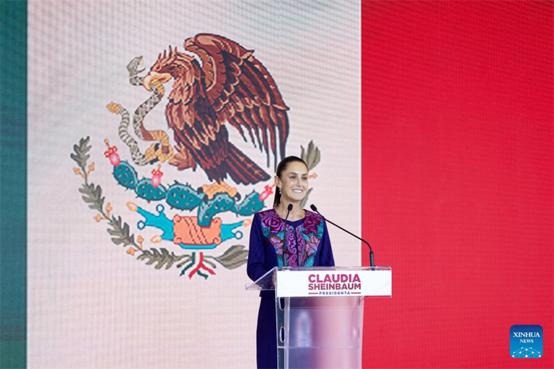 Claudia Sheinbaum declara vitória nas eleições presidenciais do México