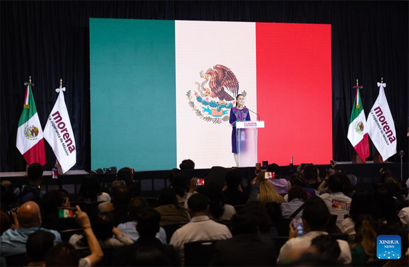 Claudia Sheinbaum declara vitória nas eleições presidenciais do México