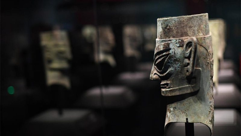 Exposição sobre a antiga civilização Shu é realizada em Beijing
