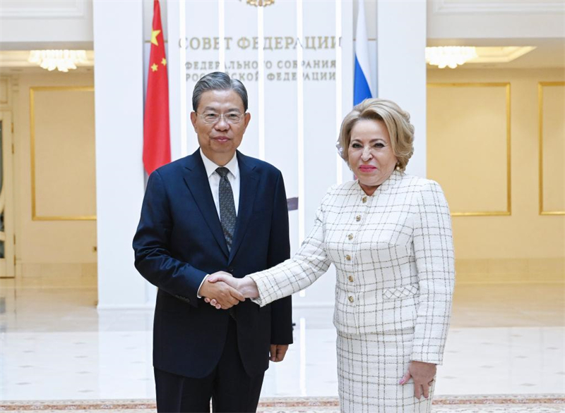 Chefe do Legislativo chinês faz visita oficial de boa vontade à Rússia e participa de reunião sobre cooperação parlamentar