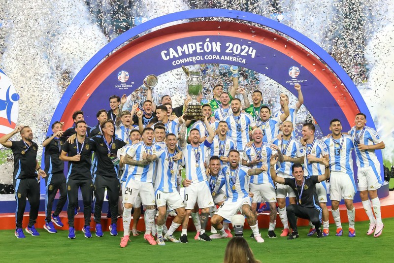 Argentina vence a Colômbia e se torna a maior campeã da Copa América 2024