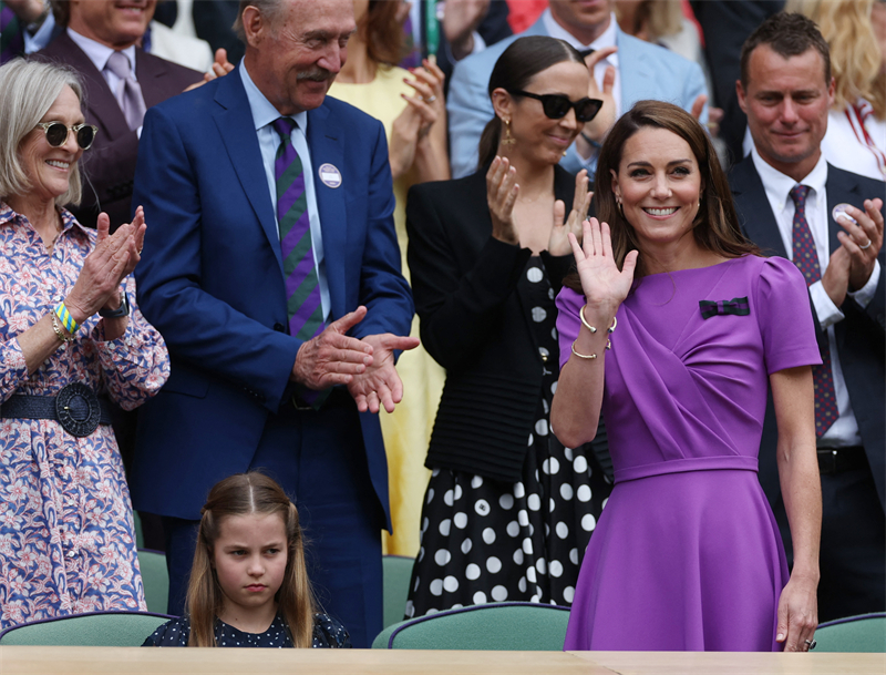 Princesa Kate participa da cerimônia de premiação de Wimbledon