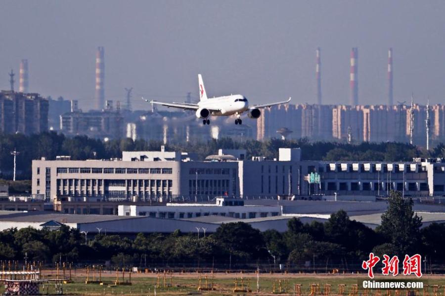 Sétimo avião comercial C919 entregue à China Eastern Airlines