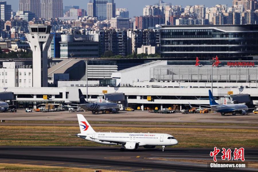 Sétimo avião comercial C919 entregue à China Eastern Airlines