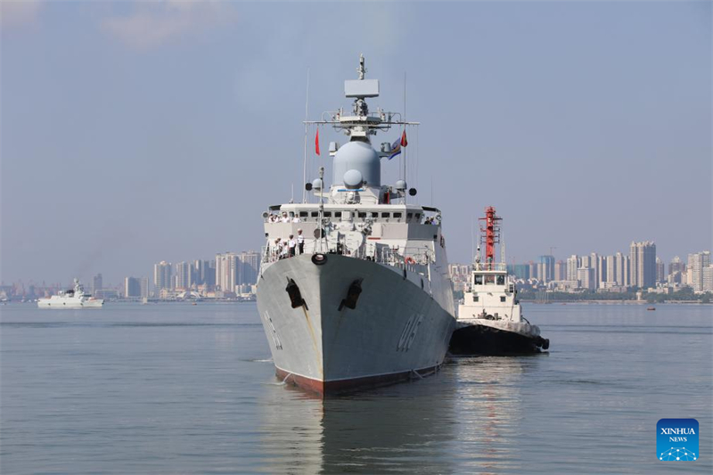 Fragata vietnamita visita cidade de Zhanjiang, no sul da China