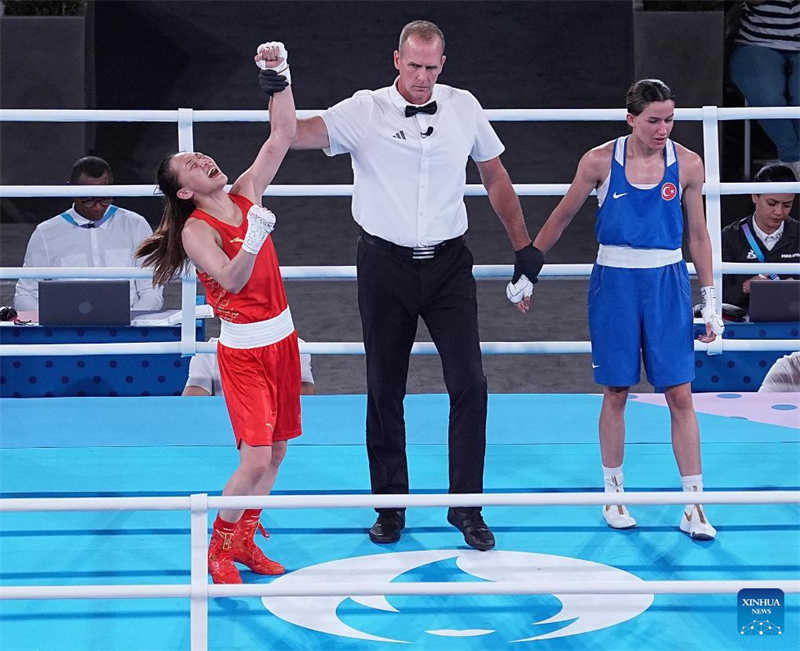 Paris 2024: Chang Yuan conquista primeira medalha de ouro olímpica feminina de boxe da China