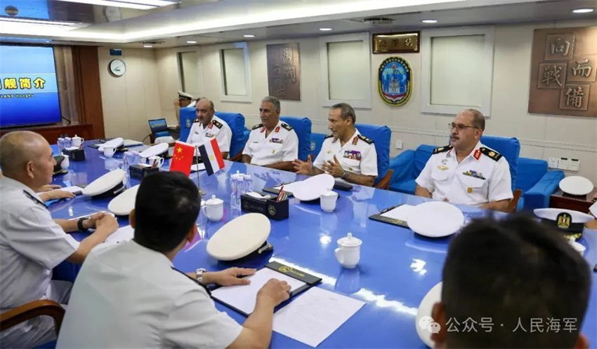 China e Egito realizam exercício naval conjunto no Mar Mediterrâneo