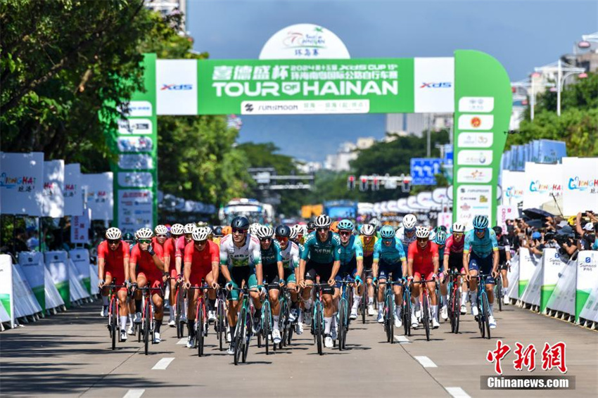 15ª Corrida Internacional de Ciclismo de Hainan é inaugurada