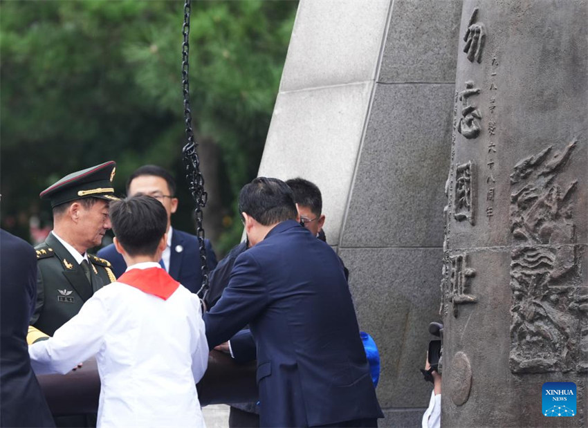 Shenyang realiza cerimônia em memória a 18 de setembro