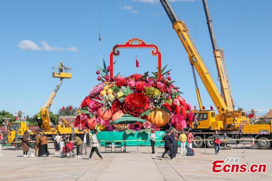 Beijing se prepara para a celebração do 75º Dia Nacional