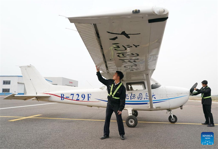 Cidade de Binzhou, no leste da China, impulsiona desenvolvimento da economia de baixa altitude