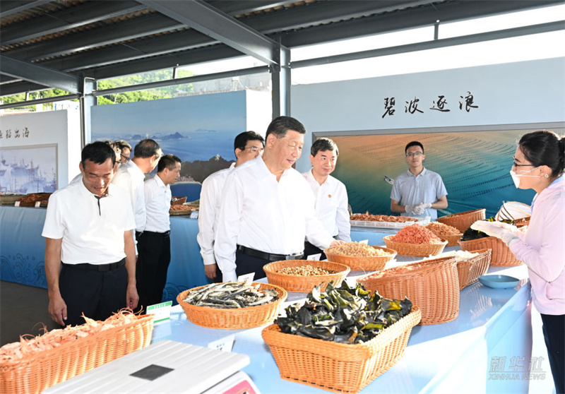 Xi Jinping  inspeciona Zhangzhou em Fujian, leste da China