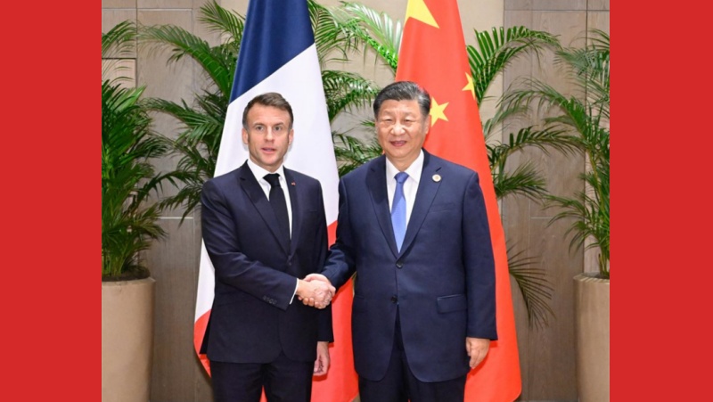 Xi Jinping diz que China pronta para manter ímpeto de desenvolvimento estável das relações China-França