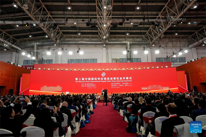 2ª Exposição Internacional da Cadeia de Suprimentos da China inicia em Beijing